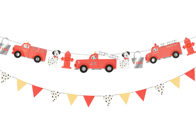 Fire Truck Garland