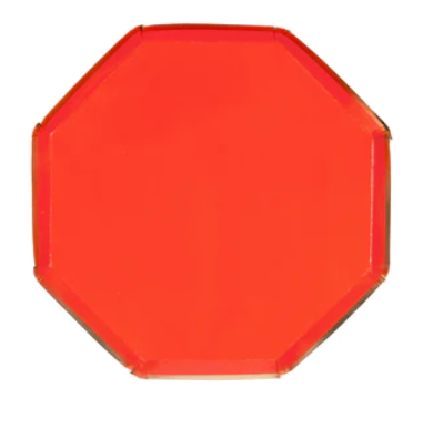 Red Side Plates