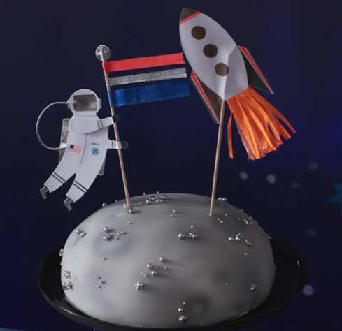 Space Cake Topper