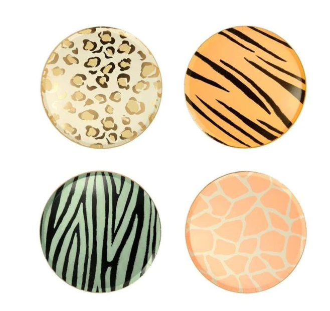 Safari Animal side Plates