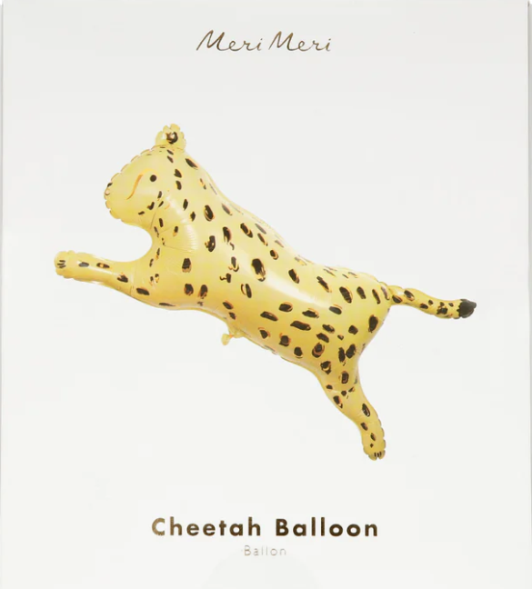 Safari Cheetah Foil Balloon