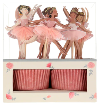 Ballerina Cupcake kit set