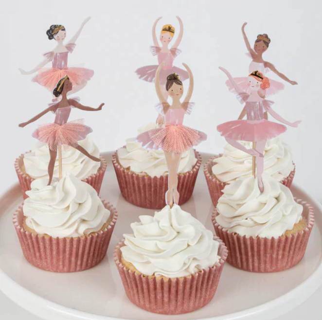 Ballerina Cupcake kit set