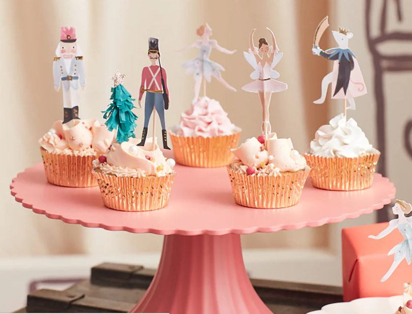 Large Pink Cake Stand