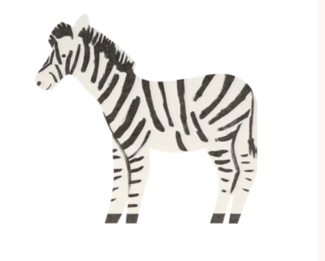 Safari Zebra Napkins