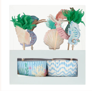 Mermaid Cupcake Kit