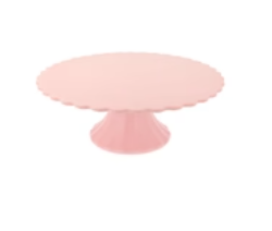 Medium Pink Reusable Bamboo Cake Stand