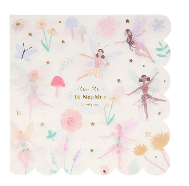Large Fairy Napkins