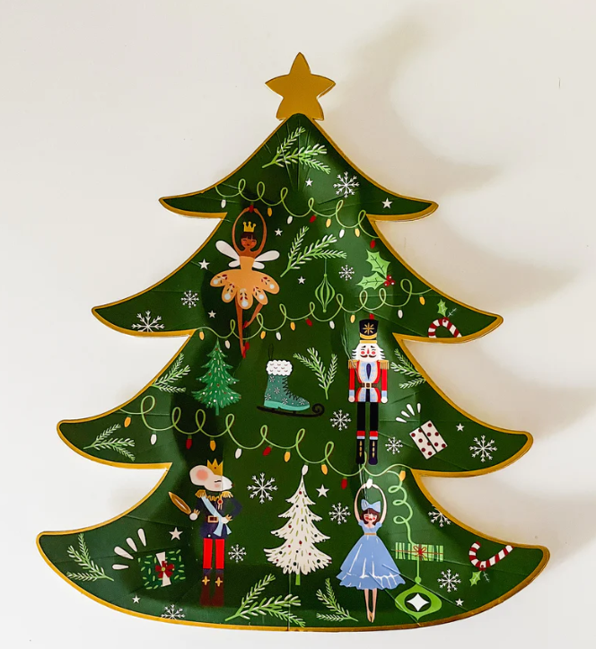 Christmas Tree Plate