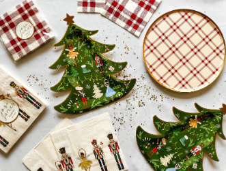 Christmas Tree Plate