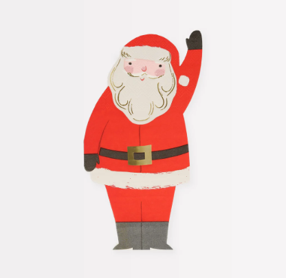 Jolly Christmas Santa Napkins