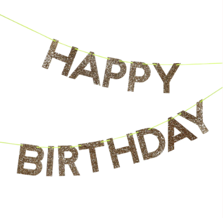 Happy Birthday Garland