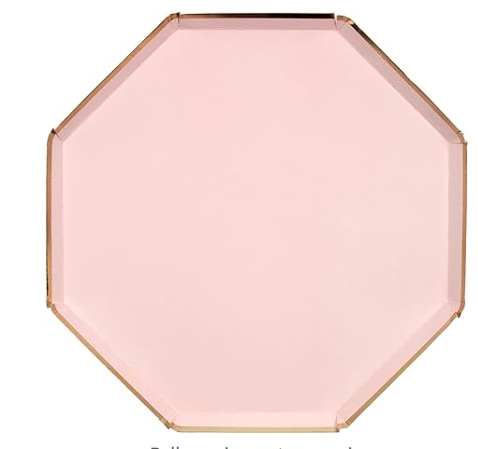 Dusky Pink Dinner Plates