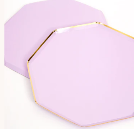 Lilac Dinner Plates