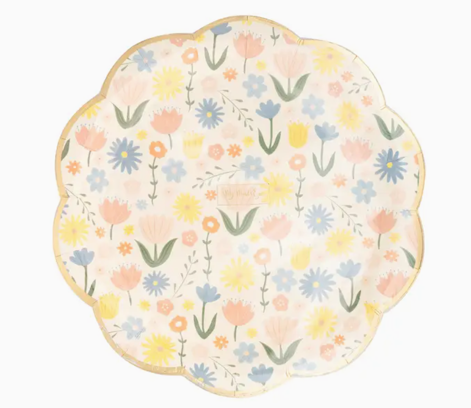 FLORAL PLATE