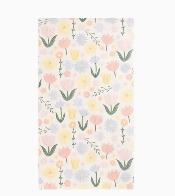 FLORAL PAPER DINNER NAPKIN