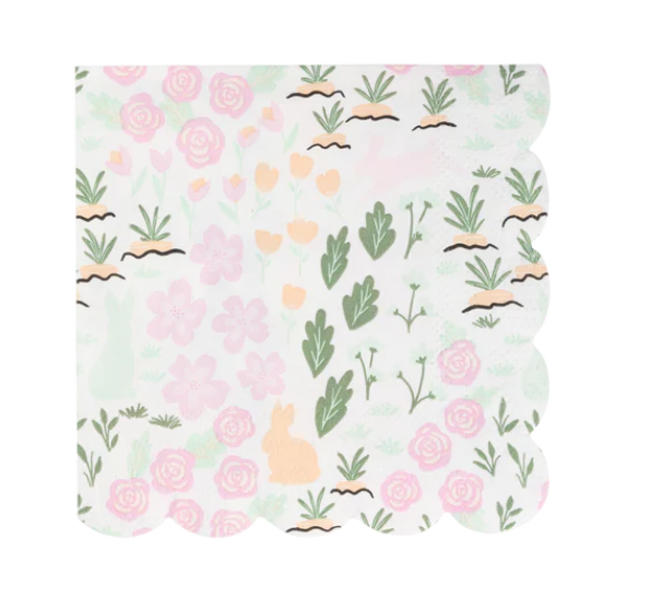 GARDEN SCATTER PAPER COCKTAIL NAPKIN