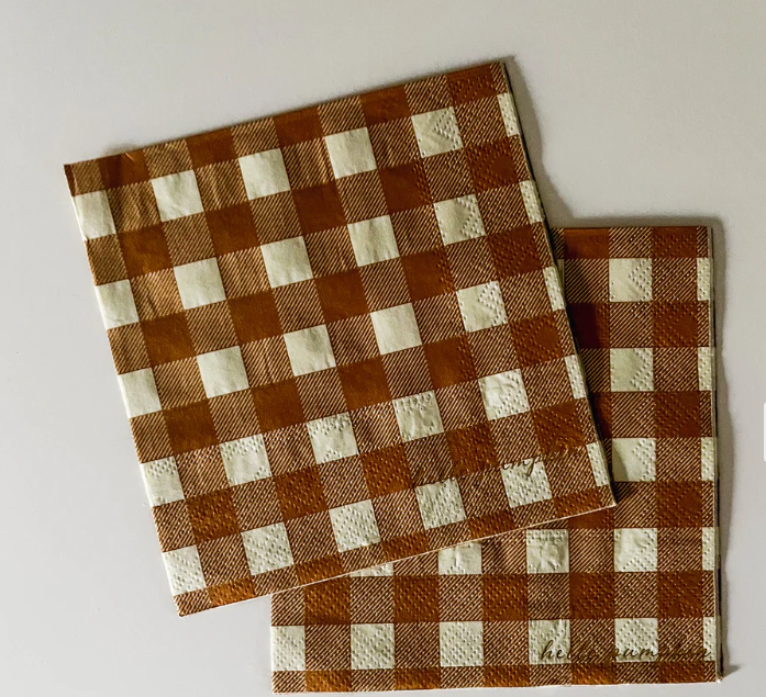 Fall Plaid Napkin