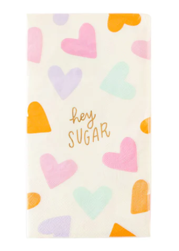 Gold Foil Hey Sugar Napkins