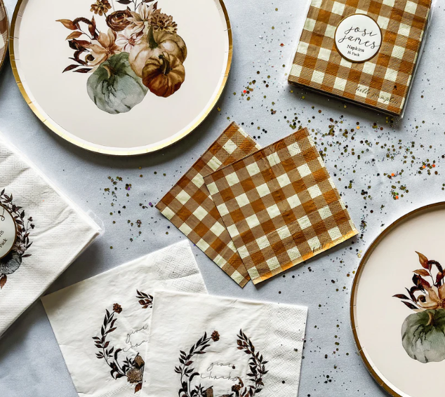 Fall Plaid Napkin