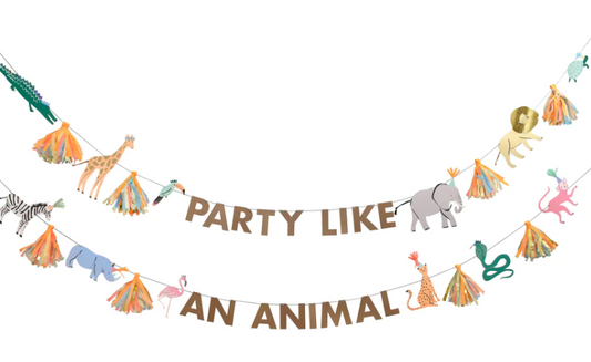 Safari Animal Garland