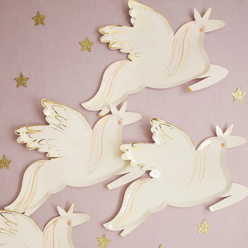 Winged Unicorn Plates