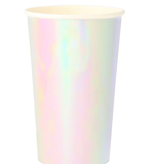 Iridescent Highball Cups