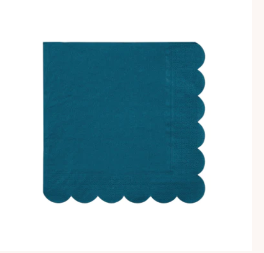 Dark Teal Large Napkins