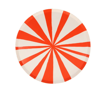 Red Stripe Side  small Plates