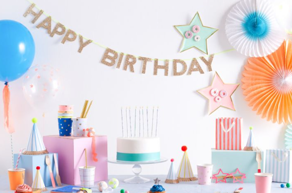 Happy Birthday Garland