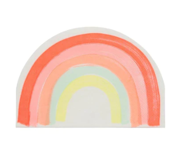 Neon Rainbow Napkin