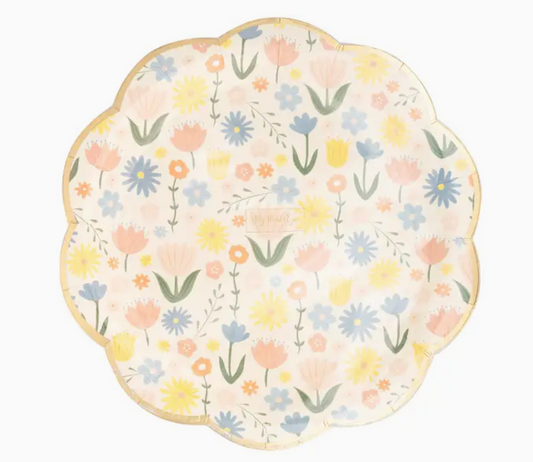 FLORAL PLATE