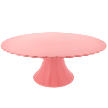 Large Pink  Cake Stand