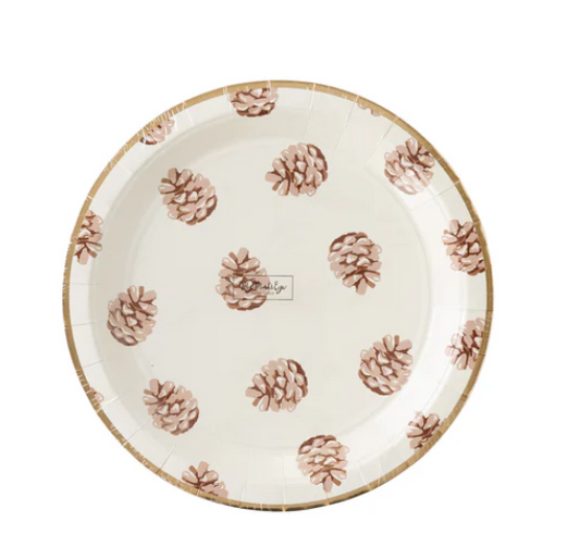 Harvest Pine Cone Plate