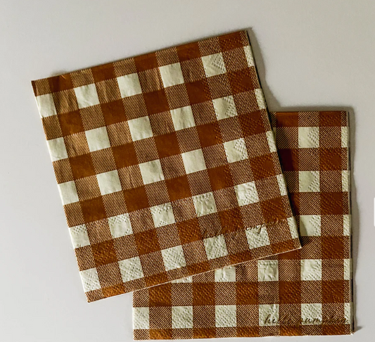 Fall Plaid Napkin